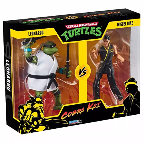 Teenage Mutant Ninja Turtles vs. Cobra Kai Leo vs. Miguel Diaz 2 Pack