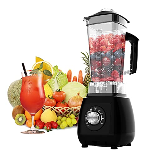 5 Core 2L Professional Countertop Blender For Kitchen 68 Oz 2000W High Speed BPA Free 6 Titanium Blade Smoothie Blender Touch Screen Electric For Soup Shake Juice Multi-Speed Manual JB 2000 M