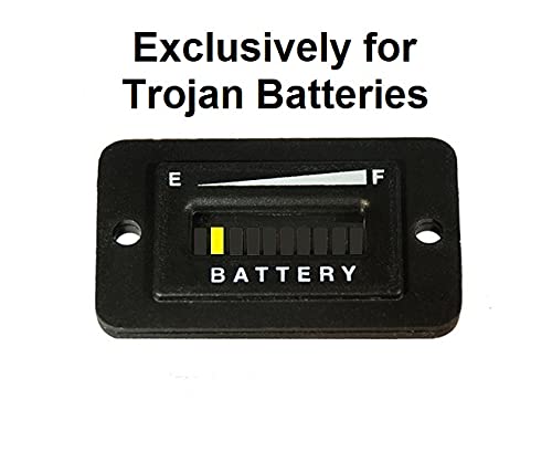 48V LED Battery Capacity Indicator Exclusively for use with Trojan Batteries Golf Cart Club Cart (48 Volt – Trojan) | The Storepaperoomates Retail Market - Fast Affordable Shopping