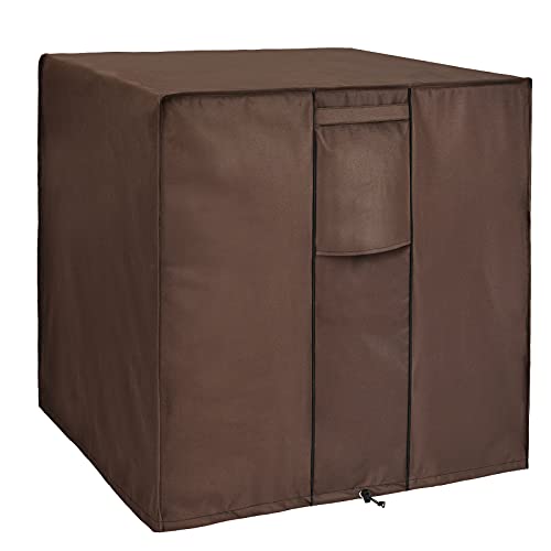 BRIVIC Air Conditioner Covers for Outside Unit Winter AC Covers for Outdoor Fits up to 36 x 36 x 39 inches