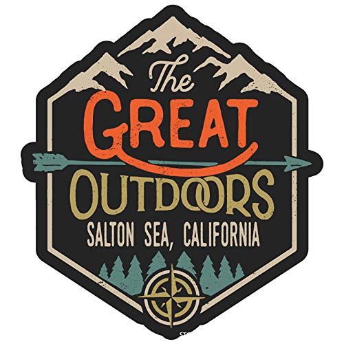 Salton Sea California The Great Outdoors Design 4-Inch Fridge Magnet