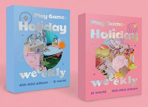 Play M Entertainment WEEEKLY – Play Game:Holiday (4th Mini Album) Album+Extra Photocards Set (Random ver.) L100005773