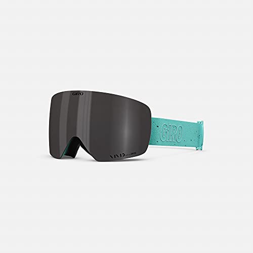 Giro Contour RS Ski Goggles – Snowboard Goggles for Men & Women – Glaze Blue Mica Strap with Vivid Smoke/Vivid Infrared Lenses