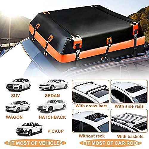 EnjoyDri Rooftop Cargo Carrier,11 Cubic Feet 100% Waterproof Car Roof Bag for All Cars & Automobiles with or Without Roof Rack. | The Storepaperoomates Retail Market - Fast Affordable Shopping