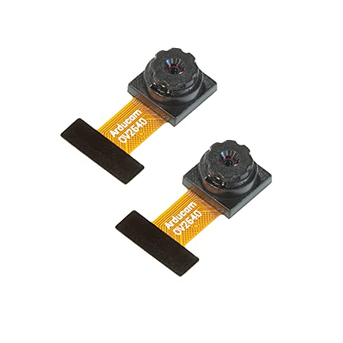Arducam OV2640 Camera Module, 2MP Mini CCM Compact Camera Modules Compatible with Arduino ESP32 ESP8266 Development Board with DVP 24 Pin Interface, 2 Pack
