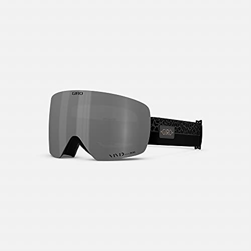 Giro Contour RS Ski Goggles – Snowboard Goggles for Men & Women – Black Craze Strap with Vivid Onyx/Vivid Infrared Lenses