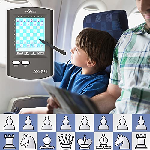 Top 1 Chess Touch Electronic Chess Game, Strategy Games Computer for Kids Improving Chess Skills, Portable Travel Chess Computer Set for Adults, Unique Chess Sets Pen with Large Display Gift | The Storepaperoomates Retail Market - Fast Affordable Shopping