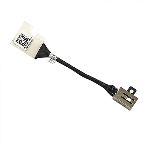 Zahara DC in Power Jack Cable Charging Port Replacement for Dell Inspiron 15 5508 5502 5501 5505 5504 5509 /Vostro 5401 5402 N8R4T 0N8R4T 450.0KD0D.0041 (Black)
