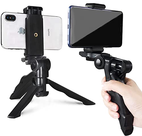 SUBTON Photography Mobile Holder Mini Tripod Camera Stand with Horizontal & Vertical Rotation | for Vlogging, Video Shooting, YouTube etc Compatible with All Mobile Phones, Action GoPro Cameras DSLR