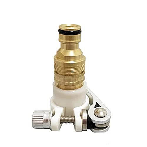 VALINK Faucet Adapter, Universal 3-in-1 Brass Hose Tap Connectors Set Convertible Faucet Connector Household