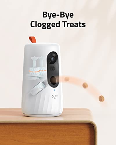 eufy Pet Camera for Dogs and Cats, On-Device AI Tracking and Pet Monitoring, 360° View, 1080p Dog Camera with Treat Dispenser, Doggy Diary, Local Storage, 2-Way Audio, Phone App, No Monthly Fee | The Storepaperoomates Retail Market - Fast Affordable Shopping