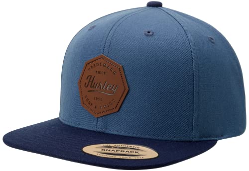 Hurley Men’s Dri-fit Hurricane Curved Bill Baseball Hat, Size OneSize, Blue