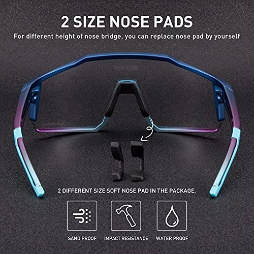 SCVCN Photochromic Cycling Glasses with TR90 Sports Sunglasses Women Men Running Clear MTB Bike Bicycle Accessories 05 | The Storepaperoomates Retail Market - Fast Affordable Shopping
