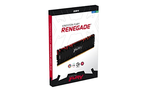 Kingston FURY Renegade RGB 64GB (2x32GB) 3600MHz DDR4 CL18 Desktop Memory Kit of 2 KF436C18RBAK2/64 | The Storepaperoomates Retail Market - Fast Affordable Shopping