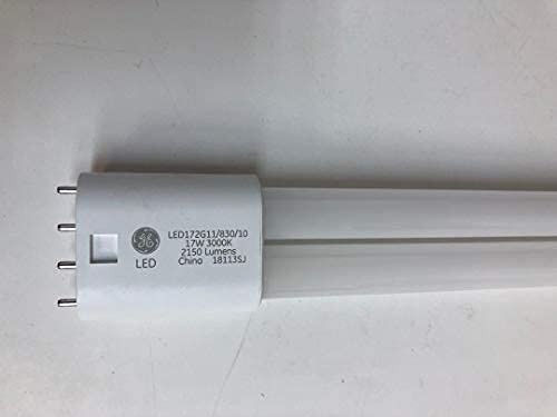 10 Pieces GE 39073 LED172G11/830/10 17W Plug n Play Needs Ballast High Lumen Biax LED Frosted 3000K 2G11 Base 80 CRI 40,000 Hours | The Storepaperoomates Retail Market - Fast Affordable Shopping