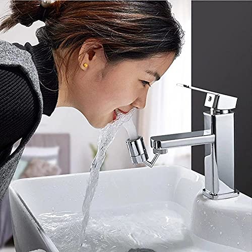 VVW&LIU 720°rotatable Universal Splash Filter Faucet Head Flexible Faucets Bathroom Kitchen Tap Extender Adapter,Silver,h | The Storepaperoomates Retail Market - Fast Affordable Shopping
