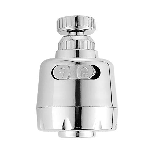 VVW&LIU 1Pcs Rotary Swivel Faucet Replacement Anti-Splash Water Filters Tap for Kitchen Bathroom Tools Adapter Shower Head Bubbler Saver,1 pcs,h