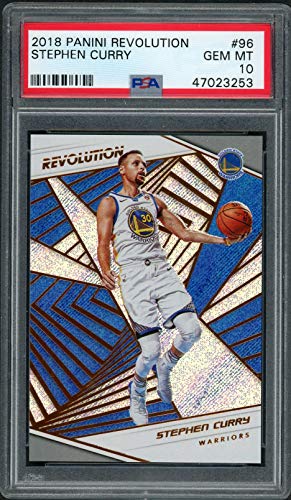 Stephen Curry 2018 Panini Revolution Basketball Card #96 Graded PSA 10 GEM MINT