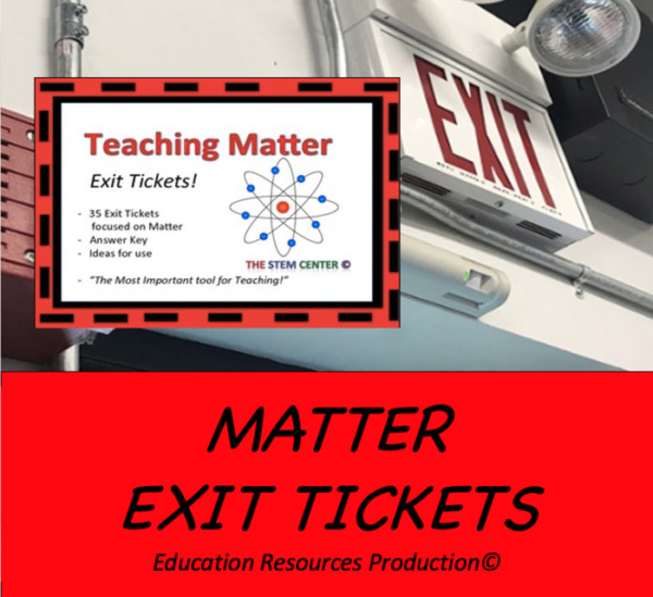 Matter Exit Tickets