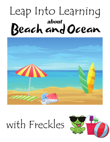 Beach and Ocean Themed Learning Packet
