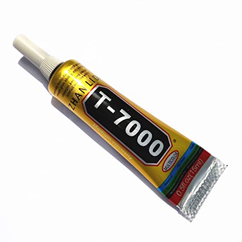 ZHANLIDA T-7000 15ML Adhesive Multi-Function Glues,Super Glue Suitable for Phone Screen Repair,Wooden,Jewelery,0.5 oz,1 Pack