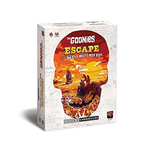 The Goonies: Escape with One-Eyed Willy’s Rich Stuff – A Coded Chronicles Game | Escape Room Game for Kids & Adults | Featuring Puzzles and Goonies Characters | Officially Licensed Escape Room Game