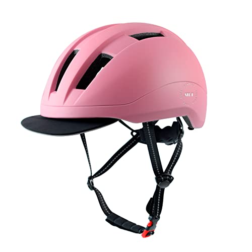 Atphfety Adult Bike Helmet – Mens & Womens Bike Helmet with Removable Visor for Urban Commuter Scooter E-Bike Cycling