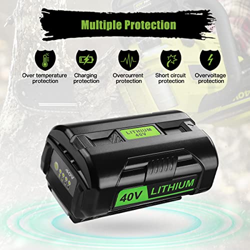 Ahomtikk 40V 6.0Ah Battery Replacement for Ryobi 40V Lithium Battery Compatible with Ryobi 40 Volt Battery Cordless Tools OP4050A OP4015 OP4026 OP40201 OP40261 OP4030 OP40301 OP4040 OP4050 OP40601 | The Storepaperoomates Retail Market - Fast Affordable Shopping