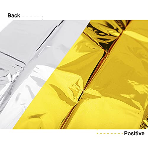Clobeau 5PCS Emergency Sleeping Bags Thermal Camping Emergency Blankets Space Blankets Survival Waterproof Bivy Survival Gear for Hiking Camping, First Aid Kits Survival Gear Sleep Bags Bivy | The Storepaperoomates Retail Market - Fast Affordable Shopping