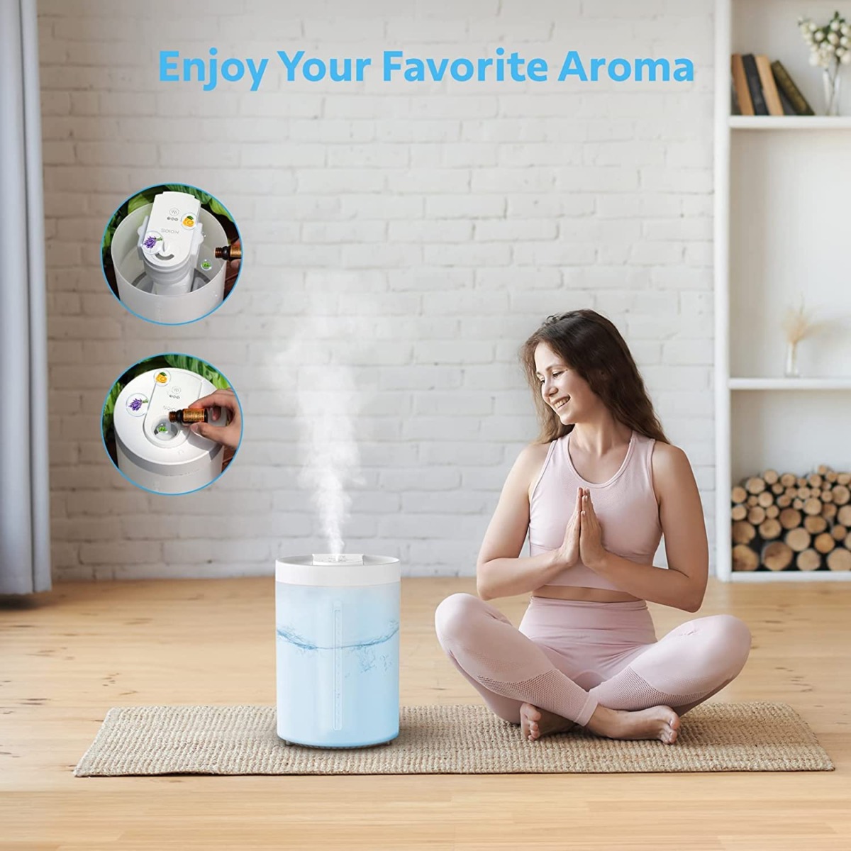 KOIOS Patented Cool Mist Humidifiers (2022 Upgraded), 4L Top Fill Ultrasonic Air Humidifier, Essential Oil Diffuser for Bedroom Large Room Home, 31H Runtime, Whisper Quiet Perfect for Babies, Plants | The Storepaperoomates Retail Market - Fast Affordable Shopping