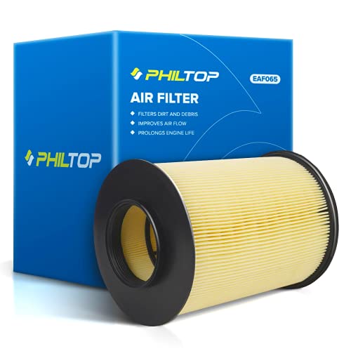 PHILTOP Engine Air Filter, EAF065 (CA11114) Replacement for Escape (2013-2019), Focus (2012-2018), Transit Connect (2014-2016), Mkc (2015-2020), Compatible with FA-1908 Air Filter