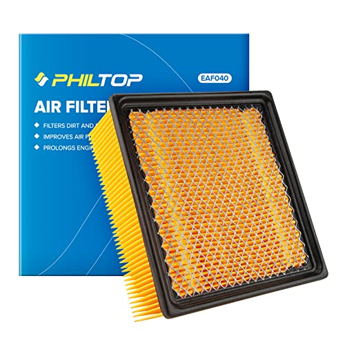 PHILTOP Engine Air Filter, EAF040 (CA10261) Replace for Ram2500 3500 4500 5500 Air Filter, Heavy Duty Air Filter for Sterling Truck Bullet 45/55 Vehicles