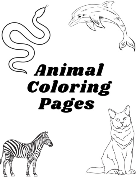 The Best Animal Coloring Book
