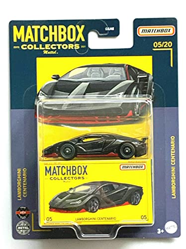 Matchbox Lamborghinis Centenario, Collectors Series 05/20 [Black]