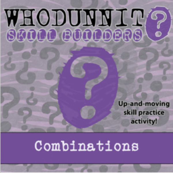 Whodunnit? – Combinations – Knowledge Building Activity