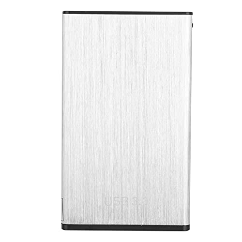 Gaeirt External Hard Drive, Portable Mobile Hard Disk HDD Backup Storage Mobile HDD Storage, USB 3.0, Plug and Play, Portable Additional Storage for PC/Desktop/Laptop(500G-Silver) | The Storepaperoomates Retail Market - Fast Affordable Shopping