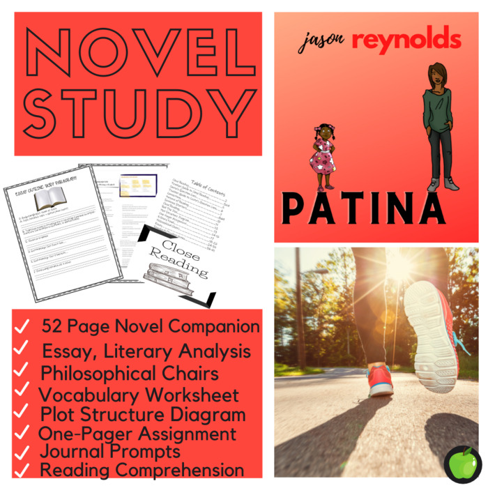 Novel Study for Patina by Jason Reynolds | The Storepaperoomates Retail Market - Fast Affordable Shopping