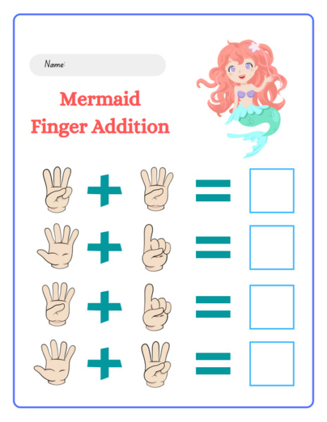 Mermaid finger addition