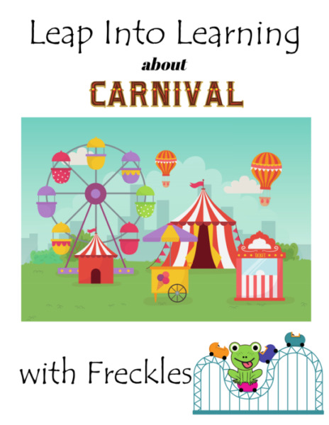 Carnival Themed Learning Packet