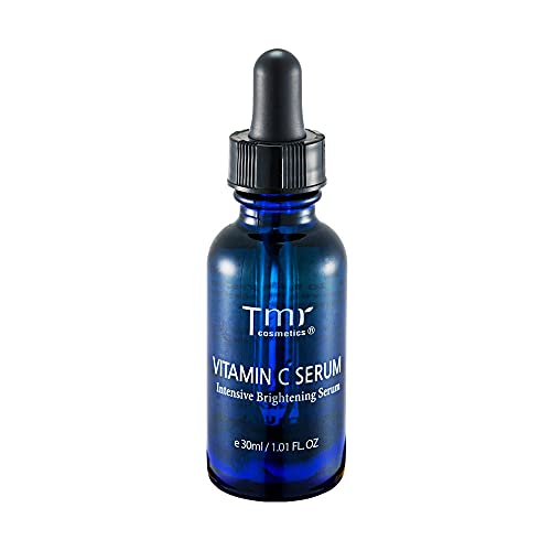 TMR Cosmetics Vitamin C Serum for Face – Skin Brightening Serum with 12 Percent Pure Vitamin C, Helps Reduce the Appearance of Wrinkles and Age Spots for Glowing Skin (30ml)