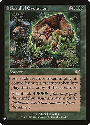 Magic: the Gathering – Parallel Evolution – The List