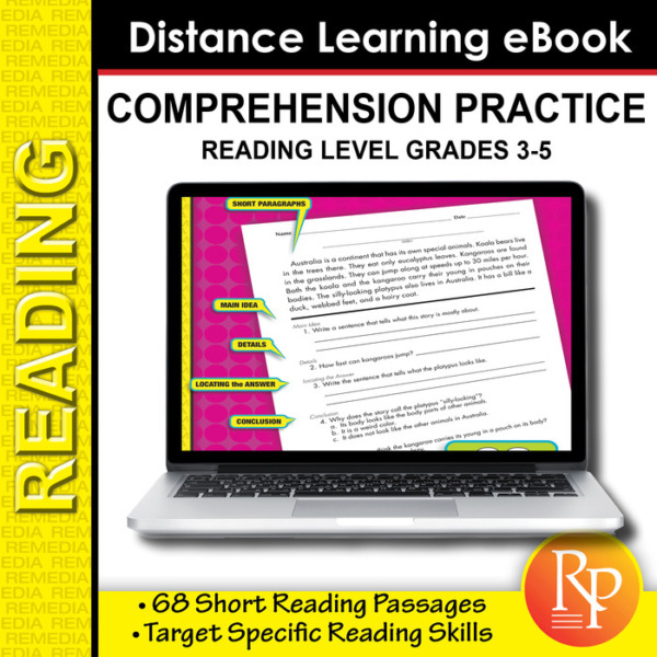 Skill-By-Skill Comprehension Practice – Reading Level 3-5 (eBook)