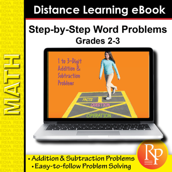 Step-by-Step Word Problems – Grades 2-3 (eBook)