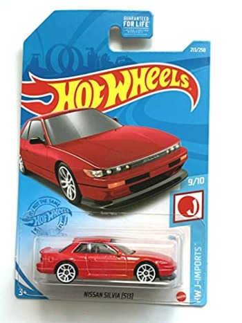 Hotwheels Nissans Silvia S13, HW J-Imports 9/10 [Red] 213/250 | The Storepaperoomates Retail Market - Fast Affordable Shopping