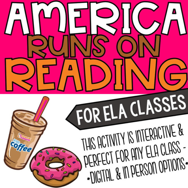 America Runs on Reading: Donut Room Transformation/Book Tasting
