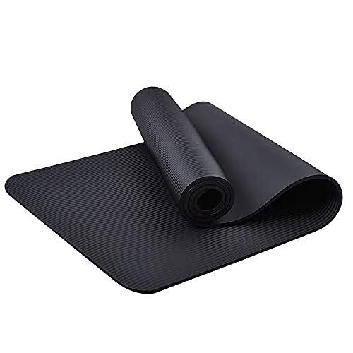 RHYTHM FUN Exercise Equipment Mat, Exercise Bike Mat, Treadmill Mat, for Hardwood Floors Protection and Noise Reduction for Cycles Exercise Bikes, Treadmills, Exercise Mats for Floor Mats for Home Workouts, (72.8*31.5*0.31 inches)