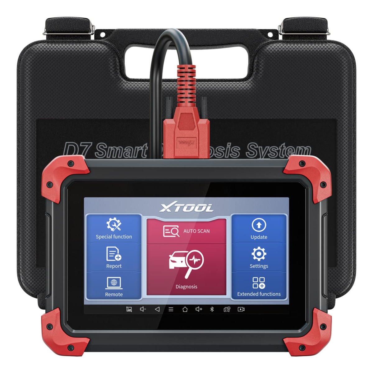 XTOOL D7 Automotive Diagnostic Tool with 3-Year Updates (Value of $300), 2023 Version Bi-Directional Scan Tool with Full System Diagnosis, 36+ Services, Key Programming, ABS Bleeding, Injector Coding | The Storepaperoomates Retail Market - Fast Affordable Shopping