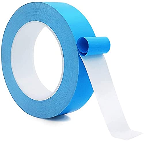 Thermal Adhesive Tape 15mmx25mx0.25mm Double Sided Thermally Conductive Tapes, Cooling Tape for Electronic Components Coolers, LED Strips, Heat Sink, CPU, GPU Easy to Apply & High Durability