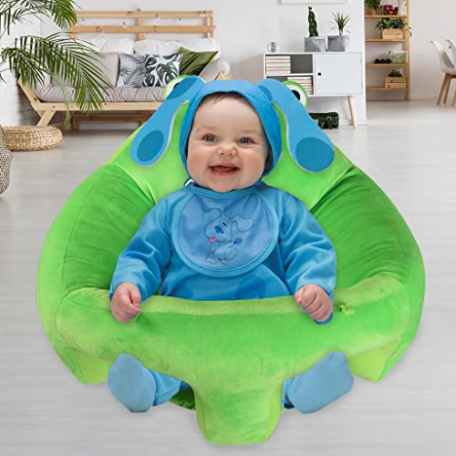 KAKIBLIN Baby Support Seat Chair, Toddler Sitting Chair Sofa Plush Learning to Sit Chair Baby Learning to Sit Chair Keep Sitting Posture Comfortable for 6-16 Months Baby (Frog) | The Storepaperoomates Retail Market - Fast Affordable Shopping
