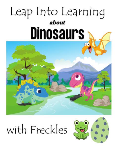 Dinosaur Themed Learning Packet